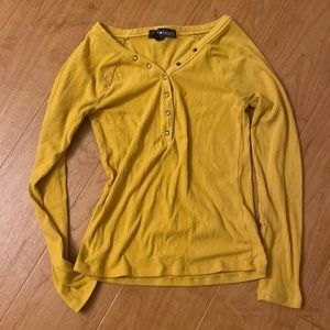 Yellow Henley